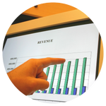 Profit Engine marketing and sales playbook icon with growth chart, Personal Training Profits eBook 3