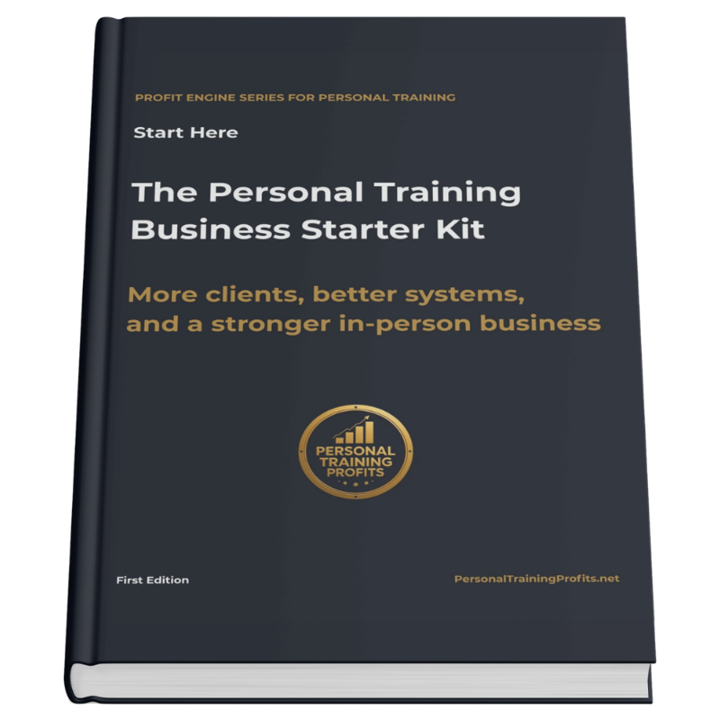 Personal Training Business Starter Kit book cover from Personal Training Profits