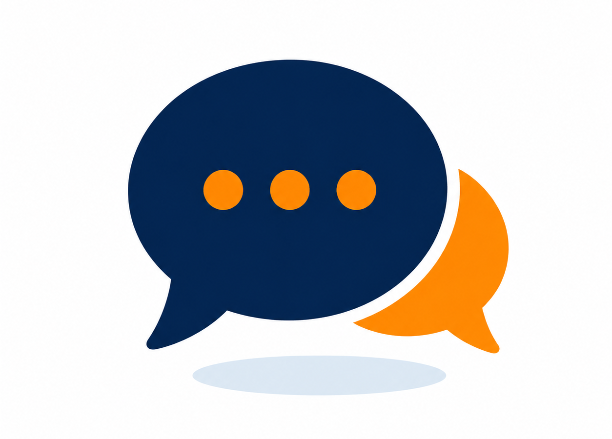 No-Pressure Consultation Framework icon with speech bubbles for personal training sales conversations