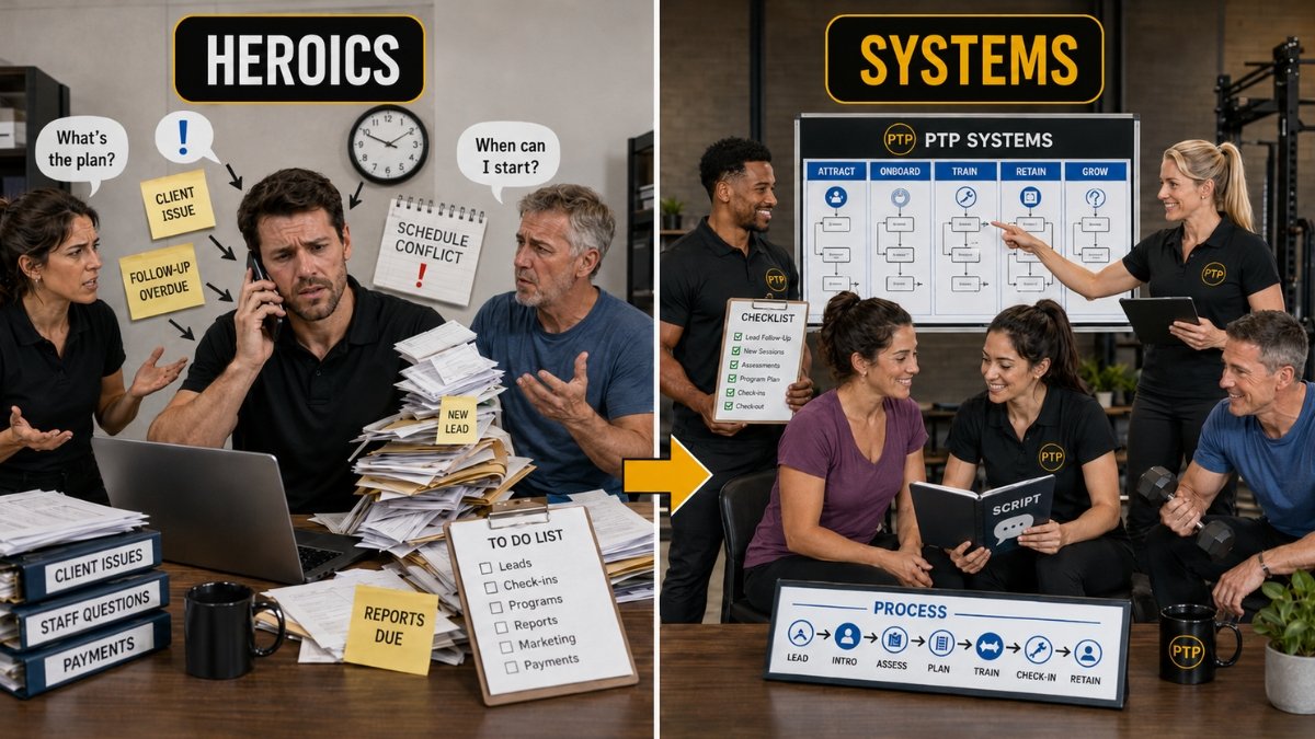 Systems, Not Heroics for Personal Trainers